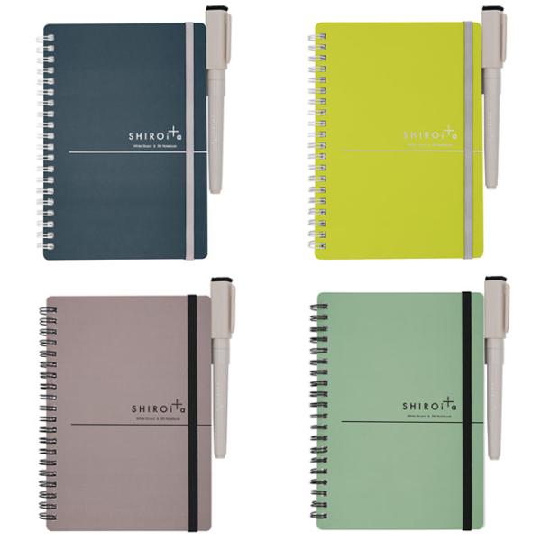 SHIROita B6ノート ノート+ホワイトボード D098 学研SF 2個までメール便可能 M在...