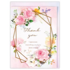 サンキューカード ミックスローズ EAP-801-328 グリーティングカード│Hallmark 12枚までネコポス便可能 M在庫-2-C2