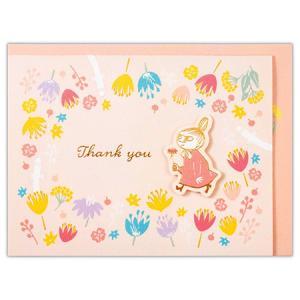 ムーミン立体サンキューカード リトルミイ EAR-797-287 グリーティングカード│Hallmark 12枚までネコポス便可能 M在庫-2-C2