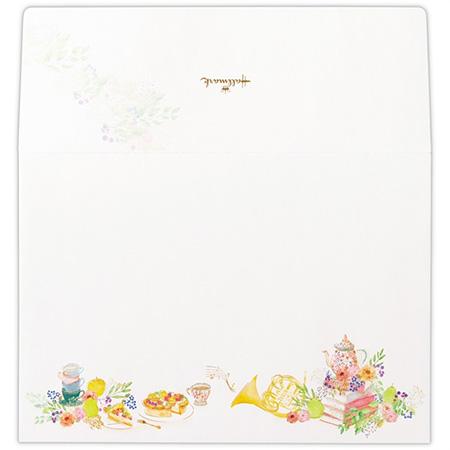 コンフォート＆ピース封筒 シーズナルティータイム 4枚入 EEE-806-057 Hallmark ...
