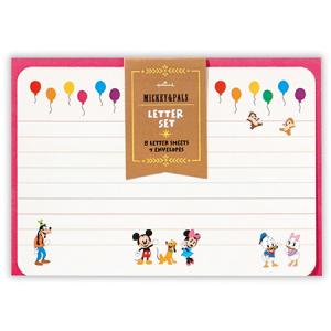 ディズニーレターセット カラフルバルーン 便箋8枚＆封筒4枚 EES-724-191 Hallmark 10個までネコポス便可能