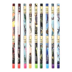 名入れ無料 恐竜博士えんぴつ 2B 12本入 ...の詳細画像2