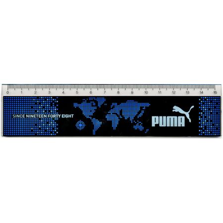 15cm定規　PUMA　PM338│クツワ　20個までネコポス便可能　M在庫-2
