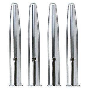 鉛筆キャップ　シルバー　4本入　RB017｜クツワ　20個までネコポス便可能