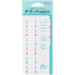 MIDORI（ミドリ） インデックスラベルチラット 数字・金 82320-006