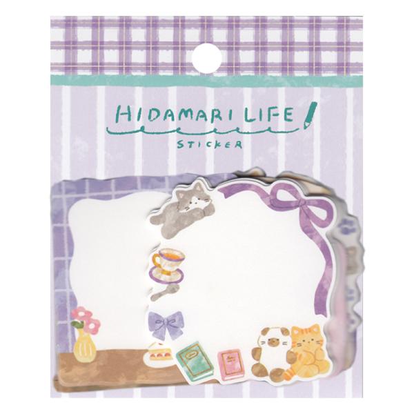 ヒダマリステッカー キャット 8柄40枚入 82659 mindwave メール便可能 M在庫-2-...