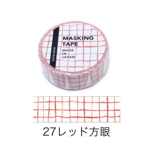 マスキングテープ 模様 チェック 15mm幅 ...の詳細画像4