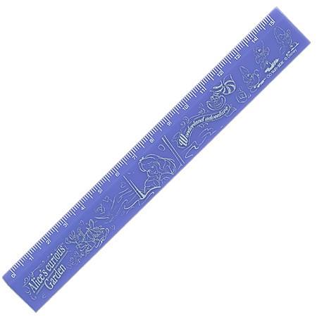 ディズニー15cm定規　アリス　S4004361｜サンスター　20個までネコポス便可能[M在庫-2]