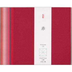 大人のためのおりがみ 赤 150×150mm 1...の商品画像