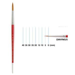ヴァンゴッホ 水彩デザイン筆 丸筆 GWVR#5/0 ラウンド型