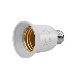 Pispoer|E17-E26口金変換アダプター 変換ソケット|熱に強い|電球用ソケット|屋内用|ソケット変換コンセント|簡単取付 工事不要|0-250V 50/60Hz専用20