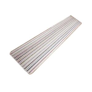 プラン堂 色おまかせキッチンマット カラフルストライプ 45×240cm JE356