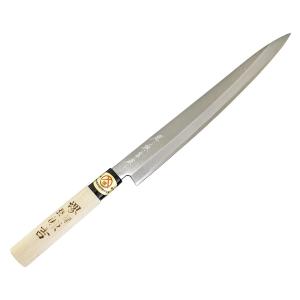 堺源吉(Sakaigenkichi) 堺源吉 日本製 刺身 包丁 240mm 鋼 カスミ 木柄 堺の包丁