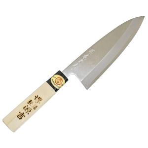 堺源吉(Sakaigenkichi) 堺源吉 日本製 出刃 包丁 165mm 鋼 木柄 堺の包丁