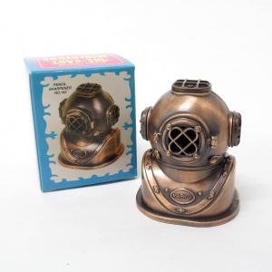 ファースト・アロー(FIRST ARROW) アンティークシャープナー 鉛筆けずり ダイビングヘルメット 文具 レトロ 208-962