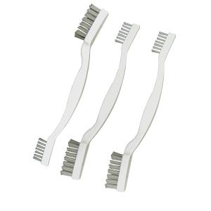 オーエ オーエ サッとる2 すみずみブラシ3本入り 幅8.5×奥行き1×高さ21.5cm ホワイト 67076