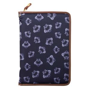 trystrams オロビアンコ ノートカバー A5 ファスナー 黒 THV-KN11D