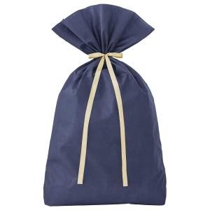 ササガワ(Sasagawa) ササガワ タカ印 ラッピング 袋 超ジャンボ BIG ソフトバッグ ネイビー 50-3750