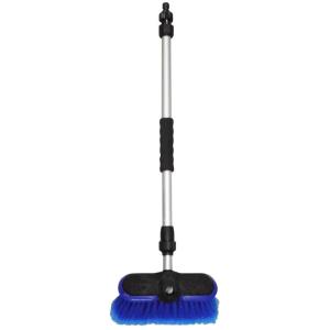 早川工業(Hayakawa Kougyou) 早川工業 伸縮 通水 デッキブラシ 先割れ 111707