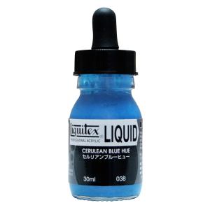 リキテックス(Liquitex) リキテックス アクリル絵具 リキテックス リキッド セルリアンブルーヒュー 038 30ml