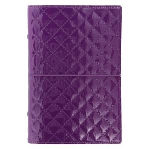 Filofax ファイロファックス システム手帳 ドミノ リュクス バイブル パープル 027989 正規輸入品