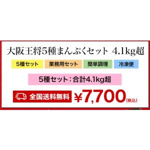 期間限定SALE中 4.1kg超 大阪王将5種...の詳細画像2