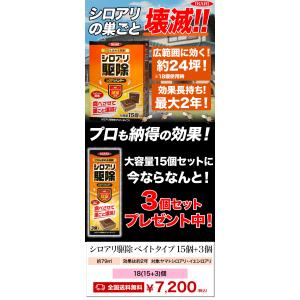 18(15+3)個 シロアリ駆除 ベイトタイプ...の詳細画像1