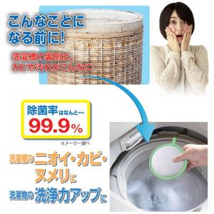 ランドリー 洗たく 洗濯機用 抗菌 消臭 洗浄...の詳細画像2