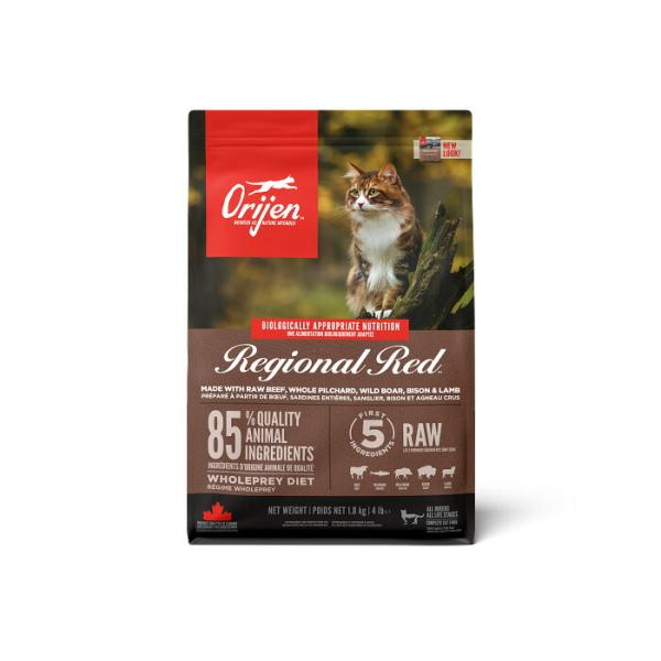 【選べるおまけ付】オリジン レジオナルレッド キャット 1.8kg【着後レビューで100円クーポンG...