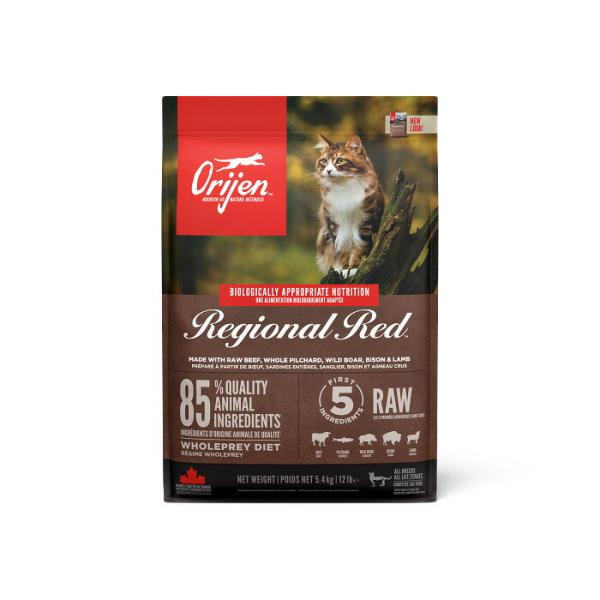 【選べるおまけ付】オリジン レジオナルレッド キャット 5.4kg【着後レビューで100円クーポンG...