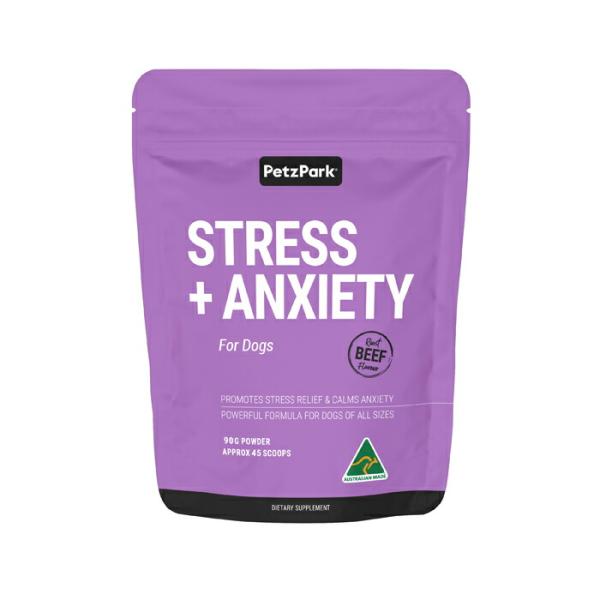 ペッツパーク 犬用 サプリメント ストレス＋アングザイエティ 90g
