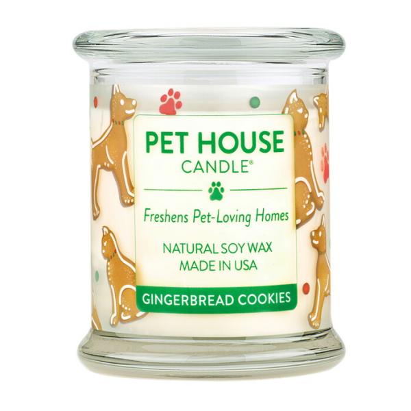 PET HOUSE キャンドル ジンジャーブレッドクッキー L ソイワックス 消臭【tt】