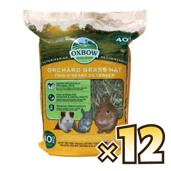OXBOW（オックスボウ） オーチャードグラスヘイ 425g×12パック （1ケース）【F2】