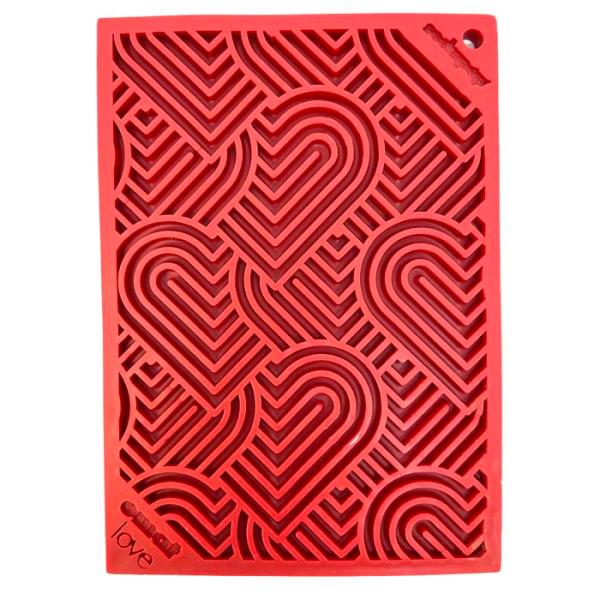 ソダパップ Eマット ラブハート レッド S