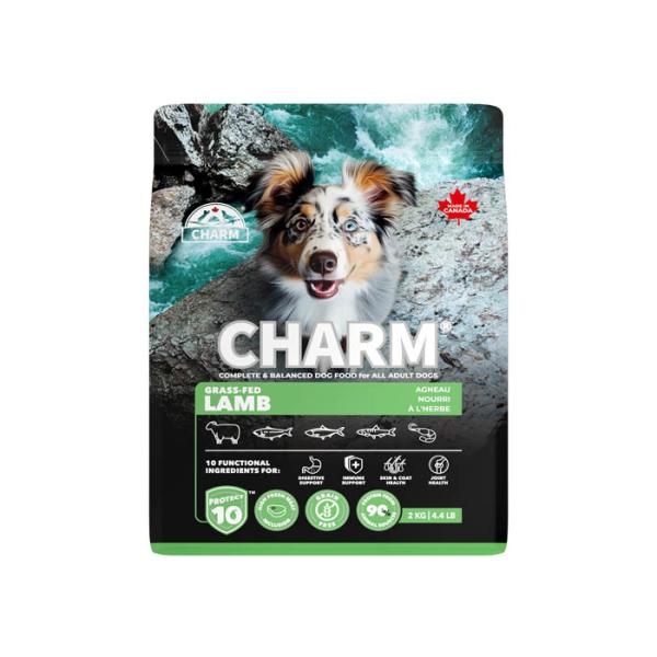 【選べるおまけ付】チャーム（CHARM） 犬用 グラスフェッド ラム ドッグ 2kg 【着後レビュー...