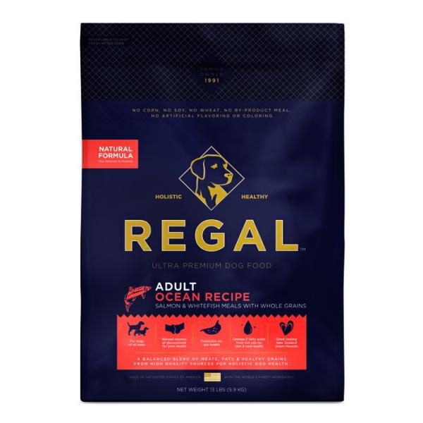 【選べるおまけ付】REGAL（リーガル） アダルト オーシャンレシピ サーモン5.9kg【着後レビュ...