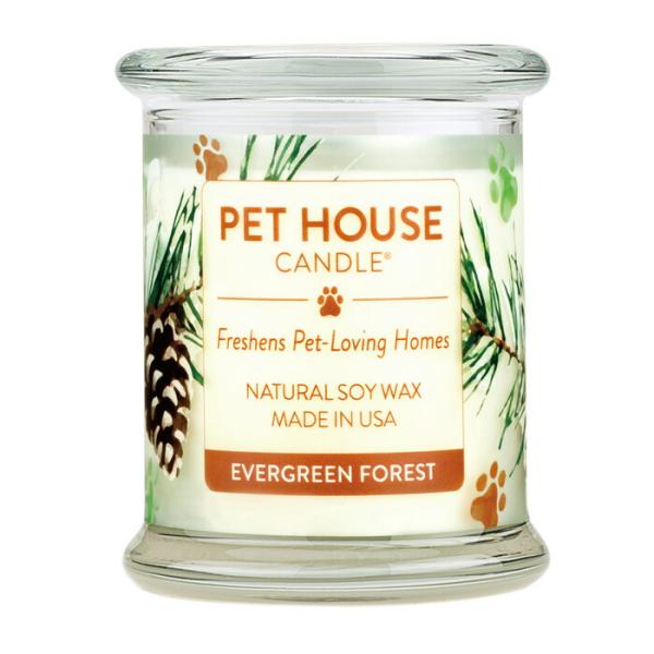 PET HOUSE キャンドル エバーグリーンフォレスト L ソイワックス 消臭【tt】