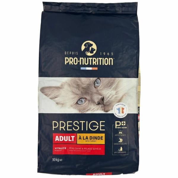 【選べるおまけ付】プレスティージ 猫用 アダルトwithターキー 10kg【着後レビューで100円ク...