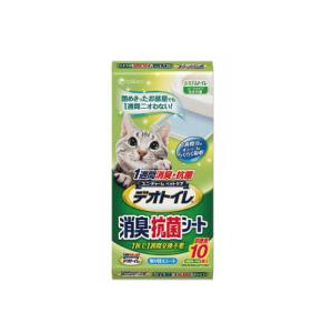 ユニチャーム 1週間 消臭・抗菌 デオトイレ 取替え専用消臭シ−ト10枚