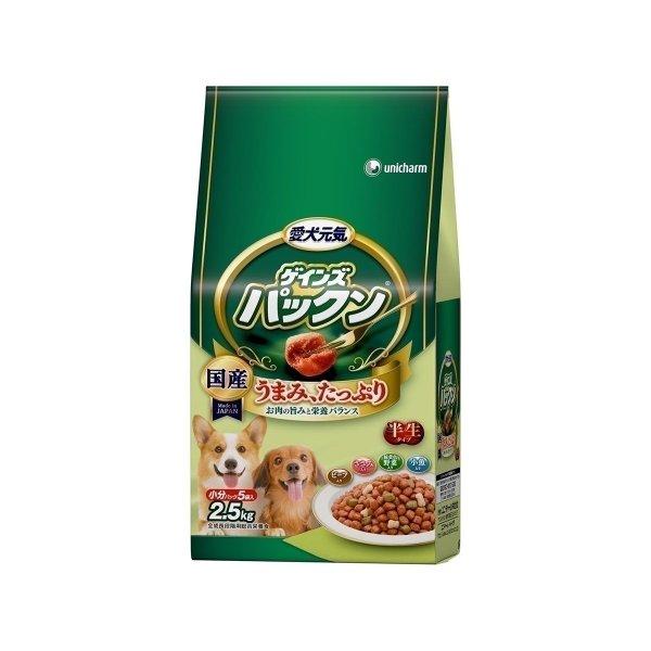 ゲインズパックン ビーフささみ野菜2．5Ｋ