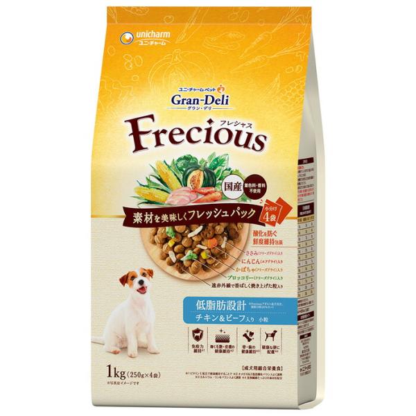 グラン・デリ フレシャス アダルト成犬用 低脂肪設計 チキン＆ビーフ入り 1kg