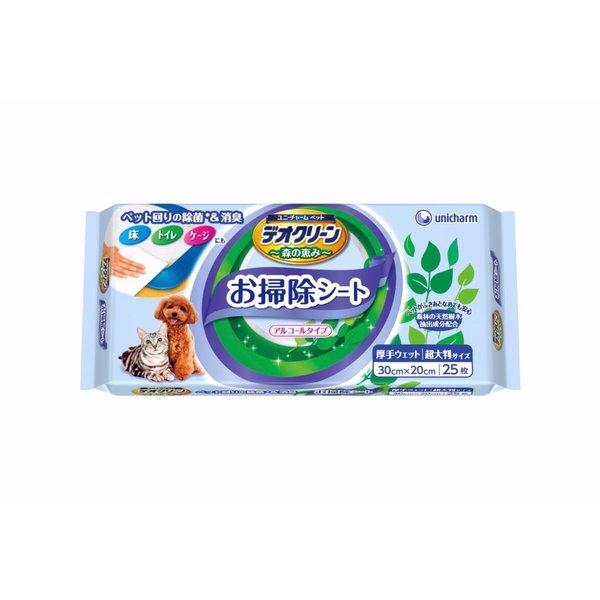 デオクリーン 除菌お掃除ウェット大判25枚