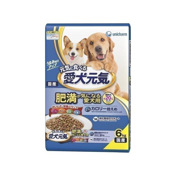 愛犬元気 肥満が気になる愛犬用6．0kg