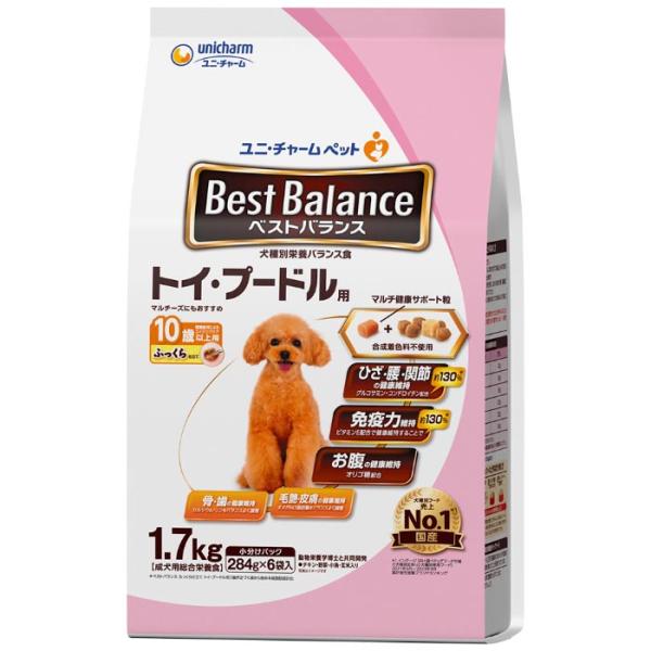 ベストバランス ふっくら仕立て トイ・プードル用 10歳以上用 1.7kg