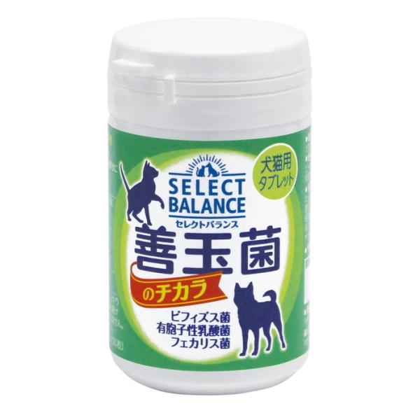 セレクトバランス 善玉菌のチカラ 犬猫用（タブレット）45g