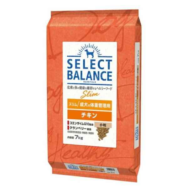 セレクトバランス スリム チキン 小粒 成犬の体重管理用 7kg【着後レビューで500円クーポンGE...