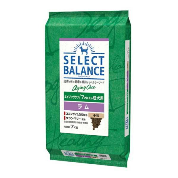 セレクトバランス エイジングケア ラム 小粒 ７才以上の成犬用 7kg【着後レビューで500円クーポ...