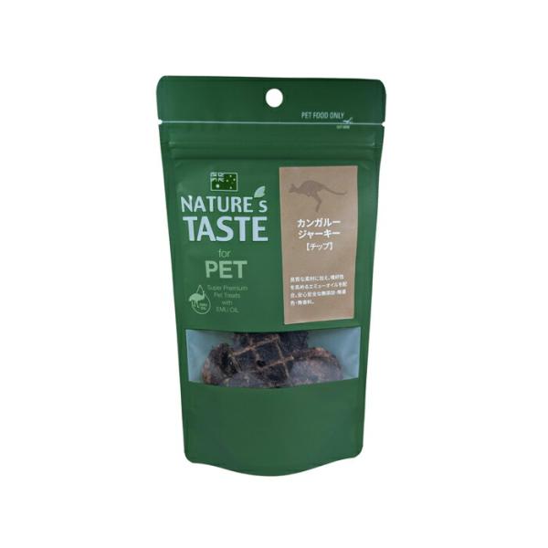 ネイチャーズテイスト（Nature's Taste） トリーツ 犬猫用 カンガルー ジャーキー チッ...