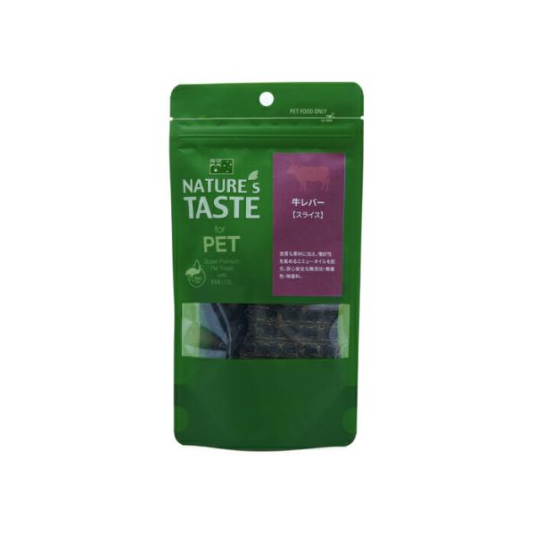 ネイチャーズテイスト（Nature's Taste） トリーツ 犬猫用 牛レバー スライス 30g【...