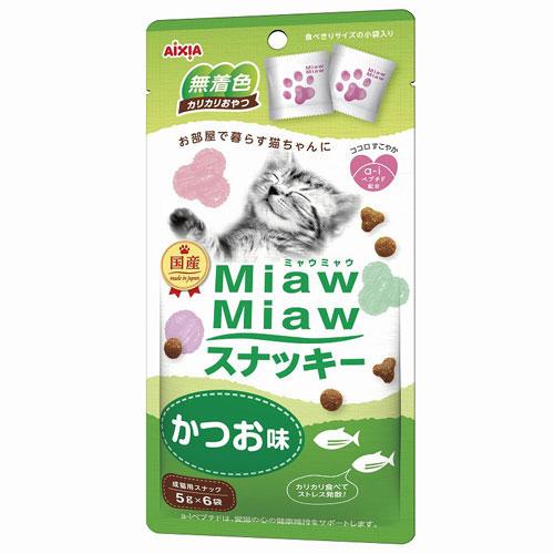MiawMiaw スナッキーかつお味 30g